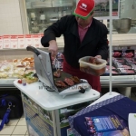 Kóstoltatás az Auchan-ban 2009. okt. 3-án